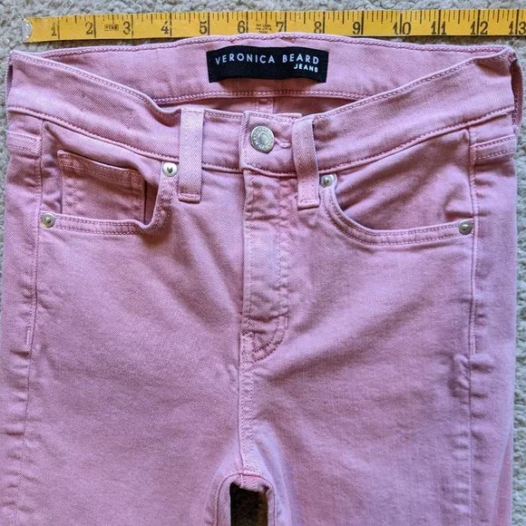 Veronica Beard Beverly Skinny Flare Jeans - Picture 7 of 7